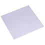 Zer one 100x100x2.0mm CPU Thermal Pad, Silicon Thermal Conductivity Sheet Insulation Paste Gap Filler Heatsink Cooling Pads(Grey)