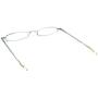 I-Mag Mini Metal Spring Hinge Reading Glasses with Slide Open Hard Case (Silver, 2.50)