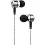 Sephia SP3060 Earbuds, Wired in-Ear Headphones with Tangle-Free Cord, Noise Isolating, Bass Driven Sound, Metal Earphones, Carry Case, Ear Bud Tips