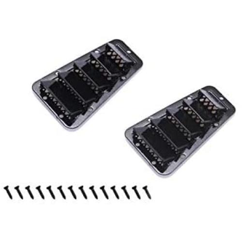 R/C Scale Accessories : Metal Fender Vent (Style B) for Traxxas TRX-4 Land Rover Defender D90 D110-1Pr Set Black