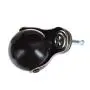 AAGUT 2'' Ball Casters Stem Caster Wheels Set of 4 with 5/16'' x 1-1/2'' (8 x 38mm) with Metal Sockets Replacement Vintage Antique Swivel Wheel for Sofa, Chair, Cabinet