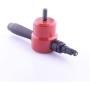 CaNibble Drill Attachment Nibbler, For Flat & Corrugated Sheets Up To 14 Gauge, Safe, Versatile Multi-Direction Cutting