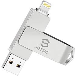 Apple MFi Certified 128GB Photo-Stick-for-iPhone-Storage iPhone-Memory iPhone USB for Photos iPhone USB Flash Drive Memory for iPad External iPhone Storage iPhone Thumb Drive for iPad Photo Stick