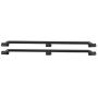 Zouminy Body Shell Left/Right Metal Handrail for 1/10 Scale RC Crawler Car Upgrade Accessory (135cm)