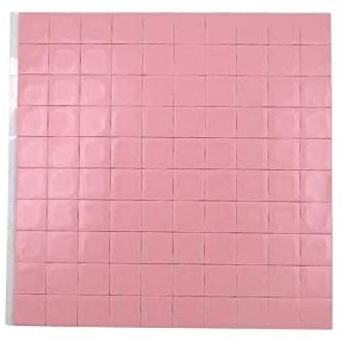 Red heatsink Heat Sink Grease Paste Adhesive Computer PC Fan Cooler Conductive Silicone pad GPU CPU Thermal Pads 1mm, Cut