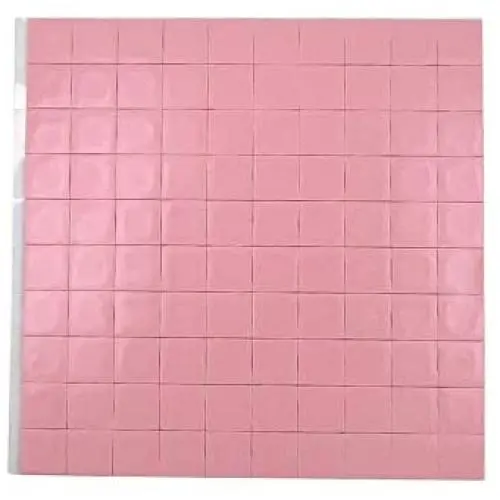 Red heatsink Heat Sink Grease Paste Adhesive Computer PC Fan Cooler Conductive Silicone pad GPU CPU Thermal Pads 1mm, Cut