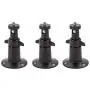 Wasserstein Adjustable Metal Wall Mount Compatible with Blink Outdoor & Blink XT2/XT Camera (3-Pack, Black)