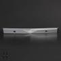 KYX Racing CNC Machined Aluminum Alloy Front Bumper Silver Upgrades Parts Accessories for 1/24th Scale RC Crawler Car Axial SCX24 AXI00001 C10
