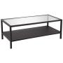 Henn&Hart Coffee Table, One Size, Black