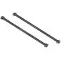 RC Car Drive Shafts, 2 Pcs 101mm Metal Dog Bone Drive Shafts for FS 53633/51805 / 51806 1/10 Scale RC Car Accessory Parts(Black)