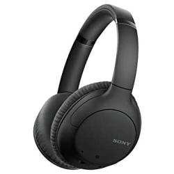 Sony Noise Cancelling Headphones WHCH710N: Wireless Bluetooth Over the Ear Headset with Mic for Phone-Call, Black