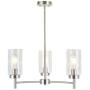VINLUZ 3 Lights Modern Chandeliers Metal Light Fixtures Ceiling Brushed Nickel Industrial Pendant Lighting for Dinging Room Living Room Kitchen Bedroom Hallway VINLUZ 3 Lights Modern Chandeliers Metal Light Fixtures Ceiling Brushed Nickel Industrial Pendant Lighting for Dinging Room Living Room Kitchen Bedroom Hallway