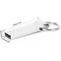 Hilitand Metal U Disk, Gray Mini Metal Portable USB 2.0 Flash Drive, Plug and Play Memory Stick Computer Parts for WinXP/7/8/10/Vista/Linux2.4/OS X 9.0 and Above(128g)