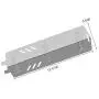SH1561(3-Pack) Stainless Steel Heat Plate, Burner Cover, Flavorizer Bar Replacement for Gas Grill Model Backyard Uniflame Gas Grill BBQ Heat Shield Parts 13 1/16 X 3 5/8 Inch SH1561(3-Pack) Stainless Steel Heat Plate, Burner Cover, Flavorizer Bar Replacement for Gas Grill Model Backyard Uniflame Gas Grill BBQ Heat Shield Parts 13 1/16 X 3 5/8 Inch