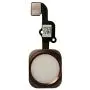 COHK Home Button Key Flex Cable Assembly with Rubber Ring Replacment Part Compatible with iPhone 6s and 6s Plus (Rose Gold)
