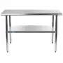18'' X 36'' AmGood Stainless Steel Work Table | NSF Metal Prep Table | Commercial & Residential Kitchen Laundry Garage Utility Bench 18'' X 36'' AmGood Stainless Steel Work Table | NSF Metal Prep Table | Commercial & Residential Kitchen Laundry Garage Utility Bench
