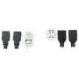 XLX 20Set Premium USB Connector with Shell Type-A Male(10SET) and Type-A A 2.0 Female 4 Pin Plug Connector Jack Socket DIY(10SET) XLX 20Set Premium USB Connector with Shell Type-A Male(10SET) and Type-A A 2.0 Female 4 Pin Plug Connector Jack Socket DIY(10SET)