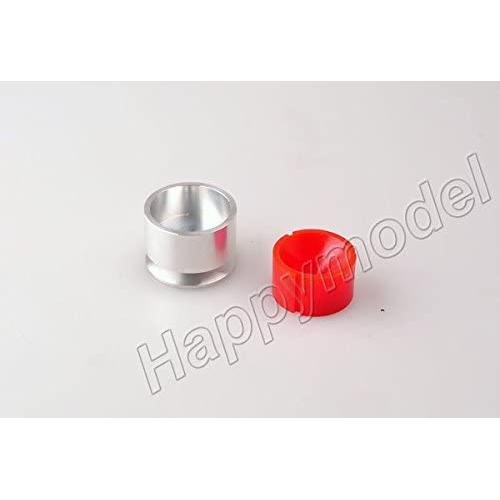 1PCS TOC Roto Terminator Metal Aluminum Large Starter Cone with Rubber Cap for 20-80CC Gas Airplane Starter