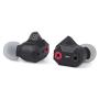 Linsoul Shuoer Tape Pro Composite Electrostatic Dynamic Driver HiFi in-Ear Earphone with Adjustable Bass, Detachable 2Pin Cable for Audiophile Musicians (Black)