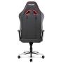 AKRacing Masters Series Max Gaming Chair with Wide Flat Seat, 400 Lbs Weight Limit, Rocker and Seat Height Adjustment Mechanisms - Red