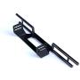 LCX Racing 1/10th RC Crawler Car Metal Rear Bumper for TRX6 6x6 TRX4, Upgrades Parts Accessories