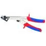 KNIPEX Tools - Sheet Metal Nibblers, Multi-Component (9055280), Red