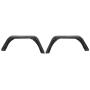 Hooke Road Wrangler TJ 4.3'' Wide Rear Steel Fender Flares Tubular Flat Wheel Cover Guards Compatible with Jeep Wrangler TJ 1997 1998 1999 2000 2001 2002 2003 2004 2005 2006 (2 PCS Rear)