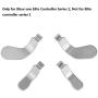 4 PCS Metal Paddles, Stainless Steel Hair Trigger Locks Replacement Parts for Xbox One Elite Controller Series 2 (Silver)