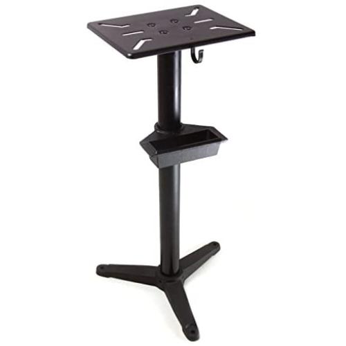 WEN 4288 Cast Iron Bench Grinder Pedestal Stand with Water Pot