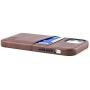Dockem iPhone 12 Mini Wallet Case: Built-in Metal Plate for Magnetic Mounting & 1 Credit Card Holder (5.4'' Exec M2, Smooth Synthetic Leather, Brown) Dockem iPhone 12 Mini Wallet Case: Built-in Metal Plate for Magnetic Mounting & 1 Credit Card Holder (5.4'' Exec M2, Smooth Synthetic Leather, Brown)