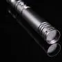 Duel Light Saber - RGB Multiple Colors Metal Hilt Force FX Lightsaber with 6 Sound Fonts, LED Rechargeable Light Sabers for Adults and Kids (Gun)