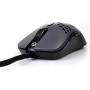 Gwolves Hati HTM Ultra Lightweight Honeycomb Design Wired Gaming Mouse 3360 Sensor - PTFE Skates - 6 Buttons - Only 61G (Gun Metal)