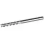 SpeTool 1/4 Shank Carbide End Mill For Aluminum Cut (3 Flutes, 3.5 inch long) Non-Ferrous Metal Upcut CNC Spiral Router Bit