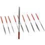 SE 10-Piece Mini Diamond Needle File Set - 73810DF