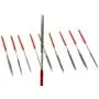 SE 10-Piece Mini Diamond Needle File Set - 73810DF
