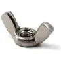 M10(3/8'')304 Stainless Steel Butterfly Wing Nut Set DIN315 Hand Twist Tighten Hardware Nut Fasteners Parts(6PCS) M10(3/8'')304 Stainless Steel Butterfly Wing Nut Set DIN315 Hand Twist Tighten Hardware Nut Fasteners Parts(6PCS)