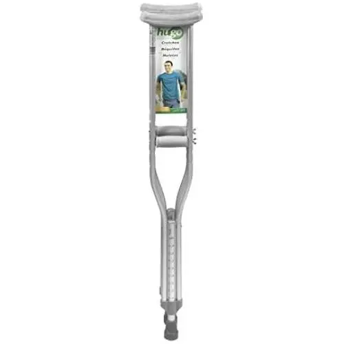 Hugo Mobility 721-785 Hugo Lightweight Adjustable Aluminum Crutches, Medium Adult