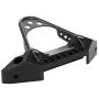 Joguly Metal Front Bumper with LED Lights for 1:10 RC Crawler Car Traxxas TRX-4 Defender Axial SCX10 Jeep & SCX10 II 900 (Black)