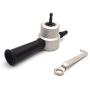 Antrader Double Head Metal Sheet Nibbler Cutter Hole Saw Drill Attachment Paperboard Package