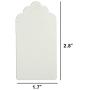 Paper Tags Gift Hang Tags with String 200pcs White