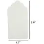 Paper Tags Gift Hang Tags with String 200pcs White