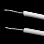 uxcell N.C. Recessed Wired Security Window Door Contact Sensor Alarm Magnetic Reed Switch White RC-36 10pcs