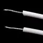 uxcell N.C. Recessed Wired Security Window Door Contact Sensor Alarm Magnetic Reed Switch White RC-36 10pcs