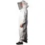 Forest Beekeeping Supply - Premium Cotton Beekeeping Suit With Round Veil | Suitable For Beginner and Commercial Beekeepers | Includes Metal Brass Zippers | Thumb Straps | Hive Tool Pockets - Medium Forest Beekeeping Supply - Premium Cotton Beekeeping Suit With Round Veil | Suitable For Beginner and Commercial Beekeepers | Includes Metal Brass Zippers | Thumb Straps | Hive Tool Pockets - Medium
