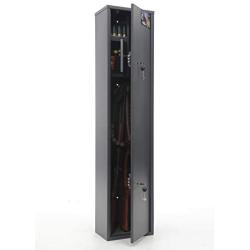 Buffalo 1320 Gun Safe 3 Rifle Shotgun Large Metal Security Cabinet Safe Storage with Separate Lock Box for Handguns Ammo