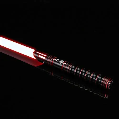 Ciel Tan RGB Lightsaber 12 Color Change Force FX Light Saber of Metal Hilt Light Sabers with 6 Realistic Sound Fonts Flash on Clash