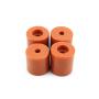 FYSETC 3D Printer Heatbed Parts, Solid Bed Mounts, OD 0.63 in ID 0.16 in Stable Hotbed Tool Heat-Resistant Silicone Buffer for CR-10 Ender 3 Bottom Connect, 4 Pcs