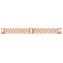 E ECSEM Compatible with Samsung Galaxy Fit SM-R370 Bands, Galaxy Fit Watch Band Solid Stainless Steel Metal Replacement Bracelet Strap fit for Galaxy Fit SM-R370 Smart Watch, Adjustable (Rosegold)