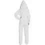 Natural Apiary Apiarist Suit Outfit 1 x Non-Flammable Fencing Veil Mesh Total Protection for Backyard & Beginner Beekeepers, Large, White Natural Apiary Apiarist Suit Outfit 1 x Non-Flammable Fencing Veil Mesh Total Protection for Backyard & Beginner Beekeepers, Large, White