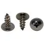 Shopcorp 18-8 Stainless Steel #10 Phillips Drive, Truss Head 1/2 Inch Sheet Metal Screw – Self-Tapping, Full Thread (Pack of 500)